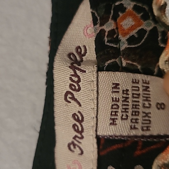 Free People Silk Beaded Sequins Embellished Boho Chic Feminine Festival Skirt 8 - Picture 2 of 13